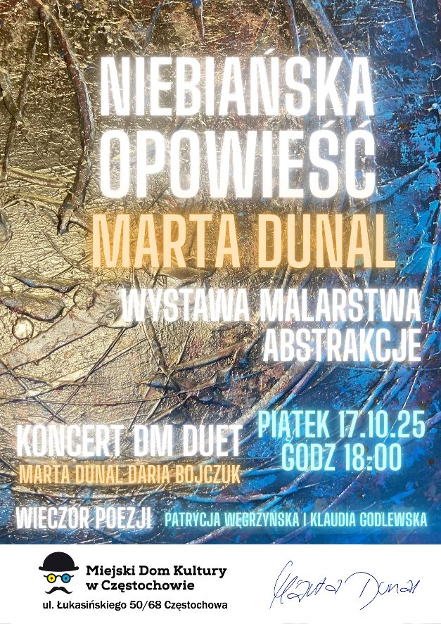 PLAKAT koncert z poezją